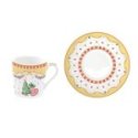 Easy Life - Set Tazzine Sweet Christmas - Porcellana Easy Life - Set Tazzine Sweet Christmas - Porcellana