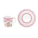 Easy Life - Set Tazzine Sweet Christmas - Porcellana Easy Life - Set Tazzine Sweet Christmas - Porcellana