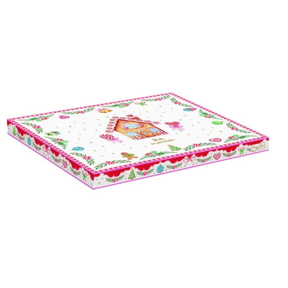 Easy Life - Piatto Sagomato - Porcellana - Sweet Christmas Easy Life - Piatto Sagomato - Porcellana - Sweet Christmas
