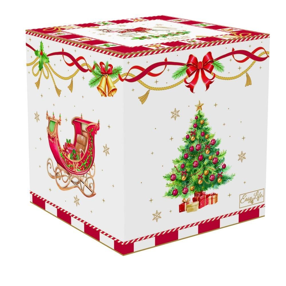 Easy Life - Biscottiera Christmas Tale - Porcellana Easy Life - Biscottiera Christmas Tale - Porcellana