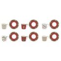 Easy Life - Set Tazzine Jingle Bells - Eleganza - Natale Easy Life - Set Tazzine Jingle Bells - Eleganza - Natale