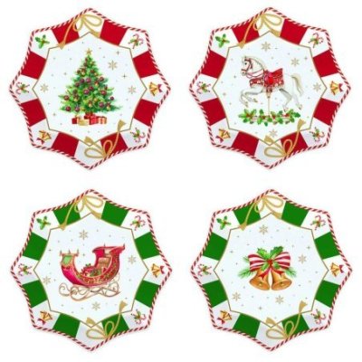 Easy Life - Set Piatti Dessert - Christmas Tale