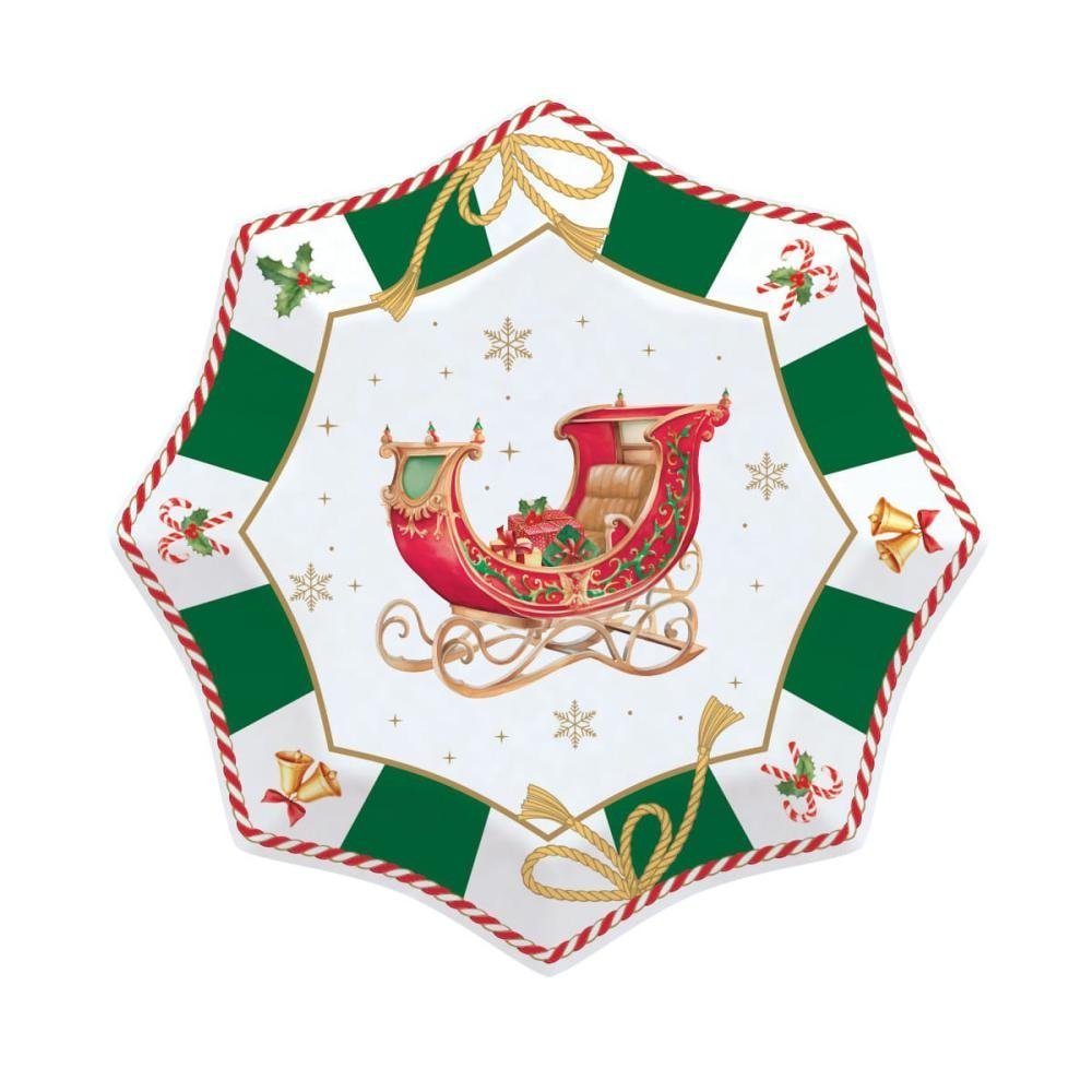 Easy Life - Set Piatti Dessert - Christmas Tale Easy Life - Set Piatti Dessert - Christmas Tale