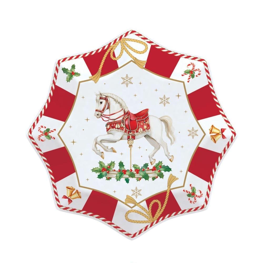 Easy Life - Set Piatti Dessert - Christmas Tale Easy Life - Set Piatti Dessert - Christmas Tale