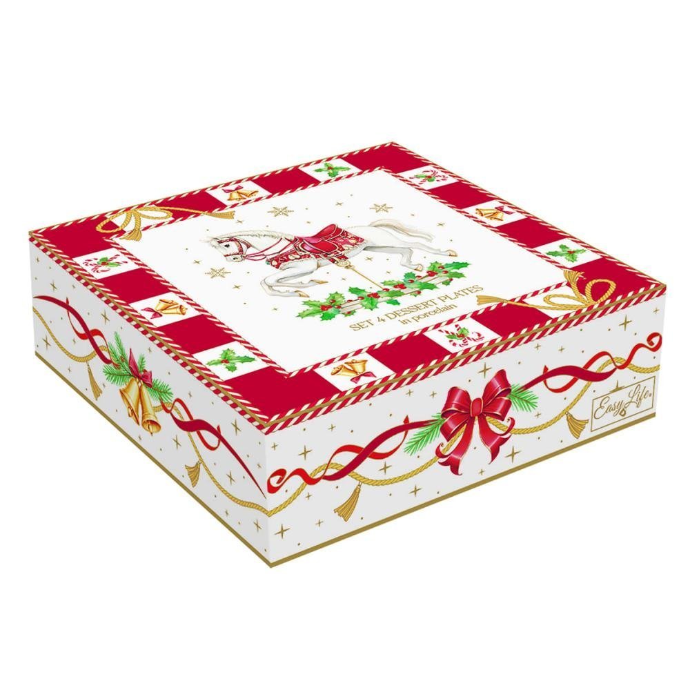 Easy Life - Set Piatti Dessert - Christmas Tale Easy Life - Set Piatti Dessert - Christmas Tale