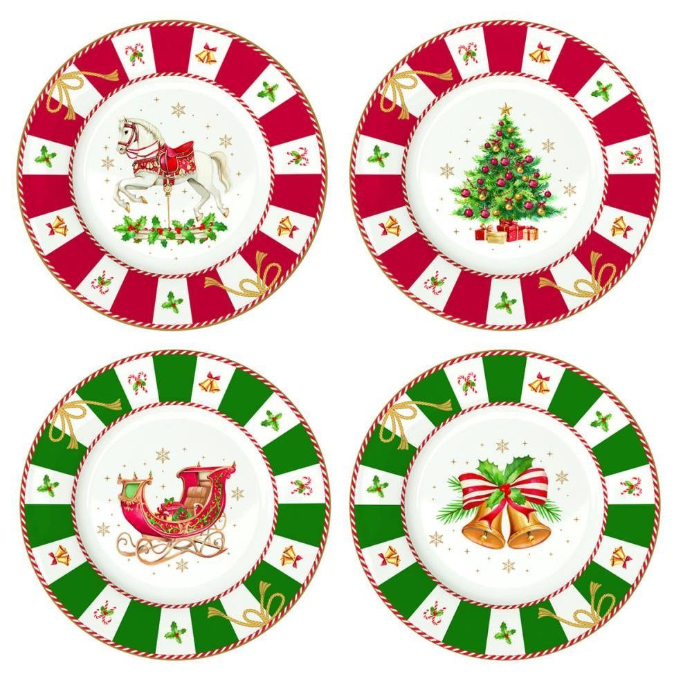 Easy Life - Set Piatti Dessert - Christmas Tale Easy Life - Set Piatti Dessert - Christmas Tale