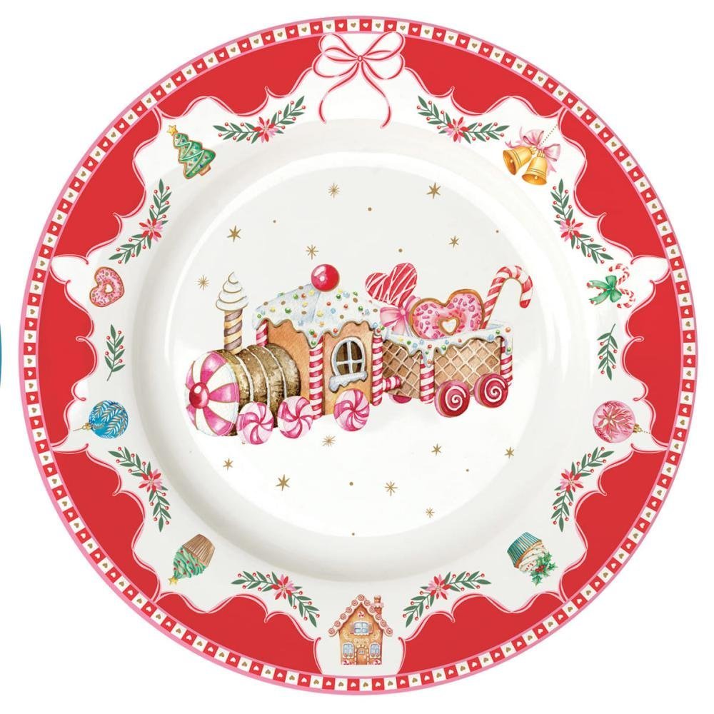 Easy Life - Set Piatti Porcellana - Sweet Christmas Easy Life - Set Piatti Porcellana - Sweet Christmas