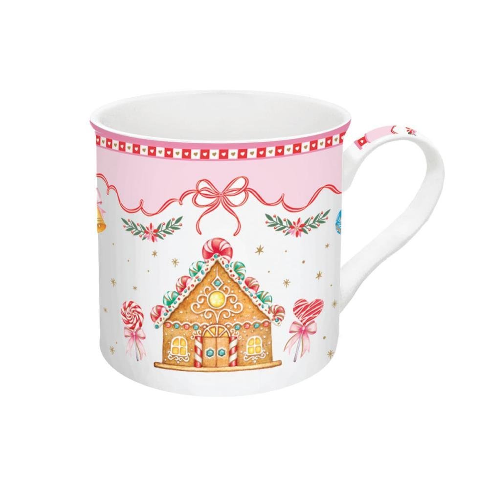 Easy Life - Set 4 Mug Sweet Christmas - Fine China Easy Life - Set 4 Mug Sweet Christmas - Fine China