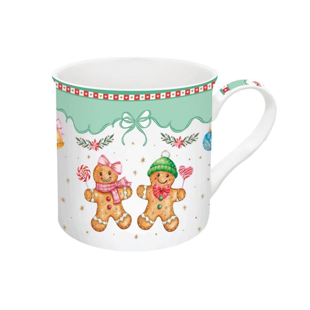 Easy Life - Set 4 Mug Sweet Christmas - Fine China Easy Life - Set 4 Mug Sweet Christmas - Fine China