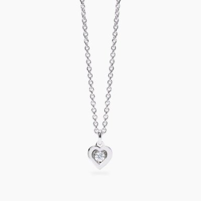 Mabina - Girocollo Argento - Diamanti Lab Grown