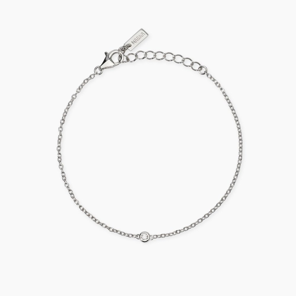 Mabina - Bracciale Argento - Diamanti Lab Grown