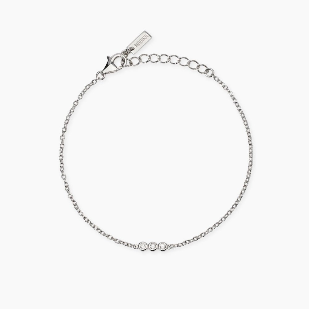 Mabina - Bracciale Argento - Diamanti Lab Grown