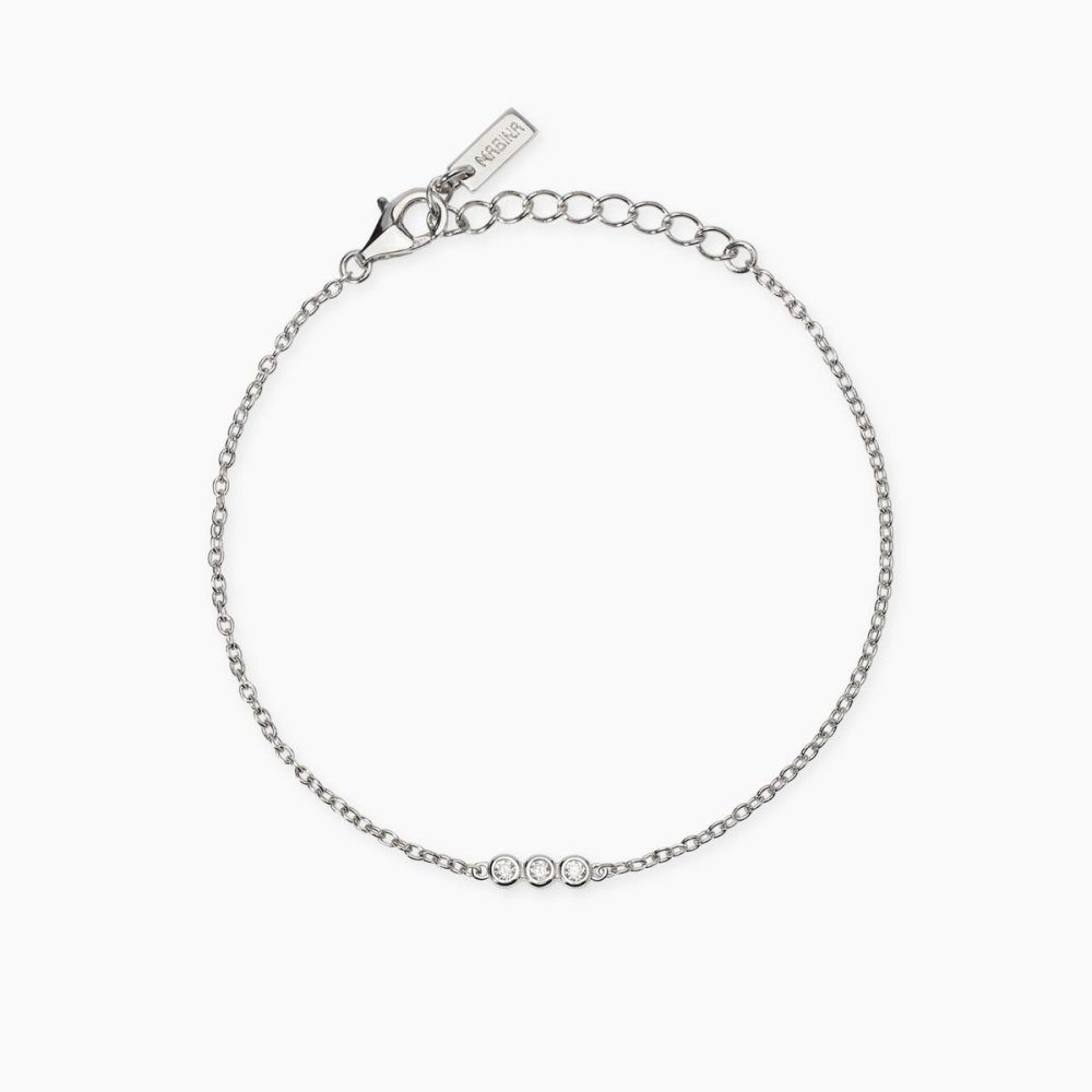 Mabina - Bracciale Argento - Diamanti Lab Grown