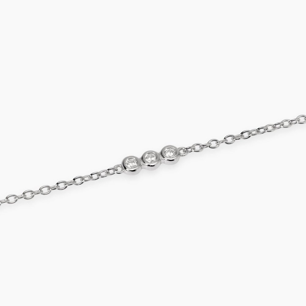 Mabina - Bracciale Argento - Diamanti Lab Grown