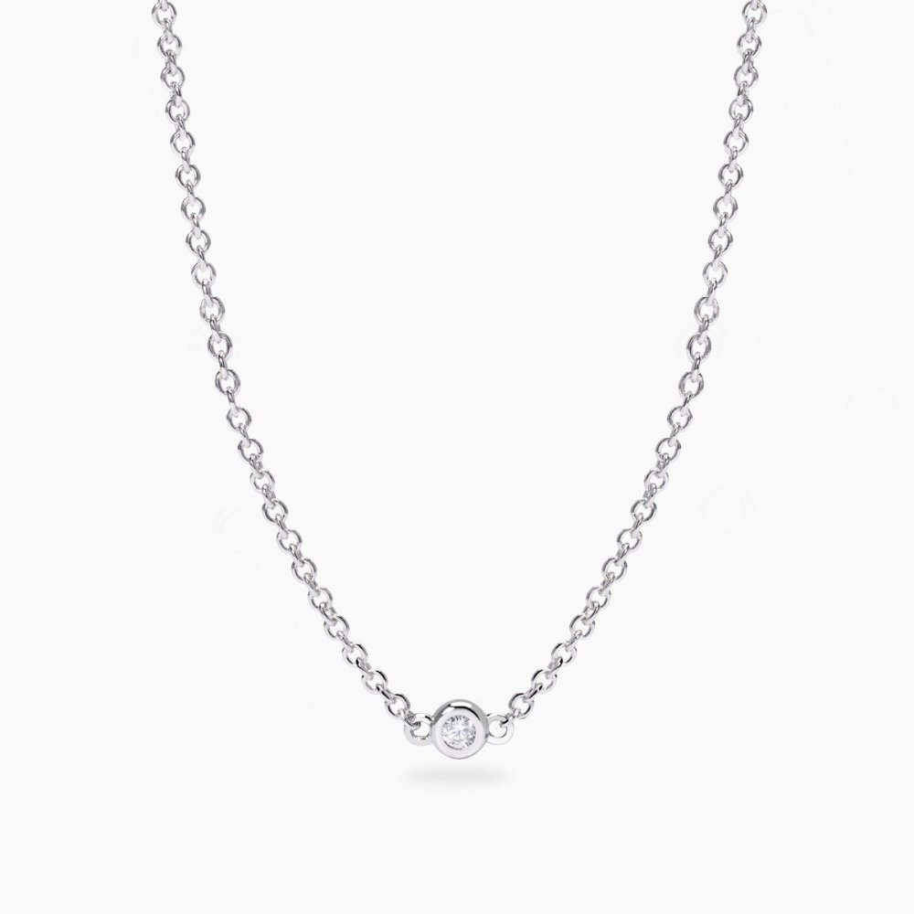 Mabina - Girocollo In Argento - Diamanti Lab Grown Mabina - Girocollo In Argento - Diamanti Lab Grown