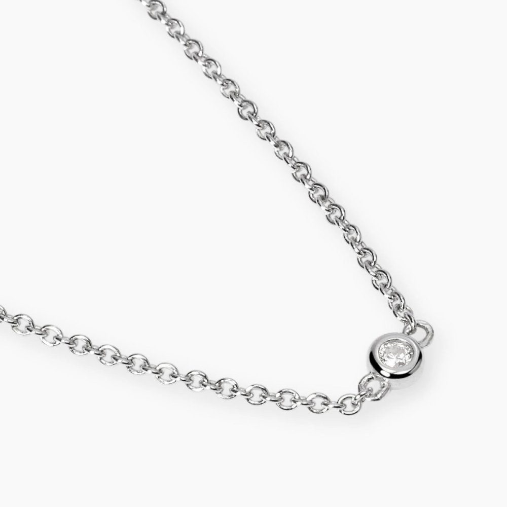 Mabina - Girocollo In Argento - Diamanti Lab Grown Mabina - Girocollo In Argento - Diamanti Lab Grown