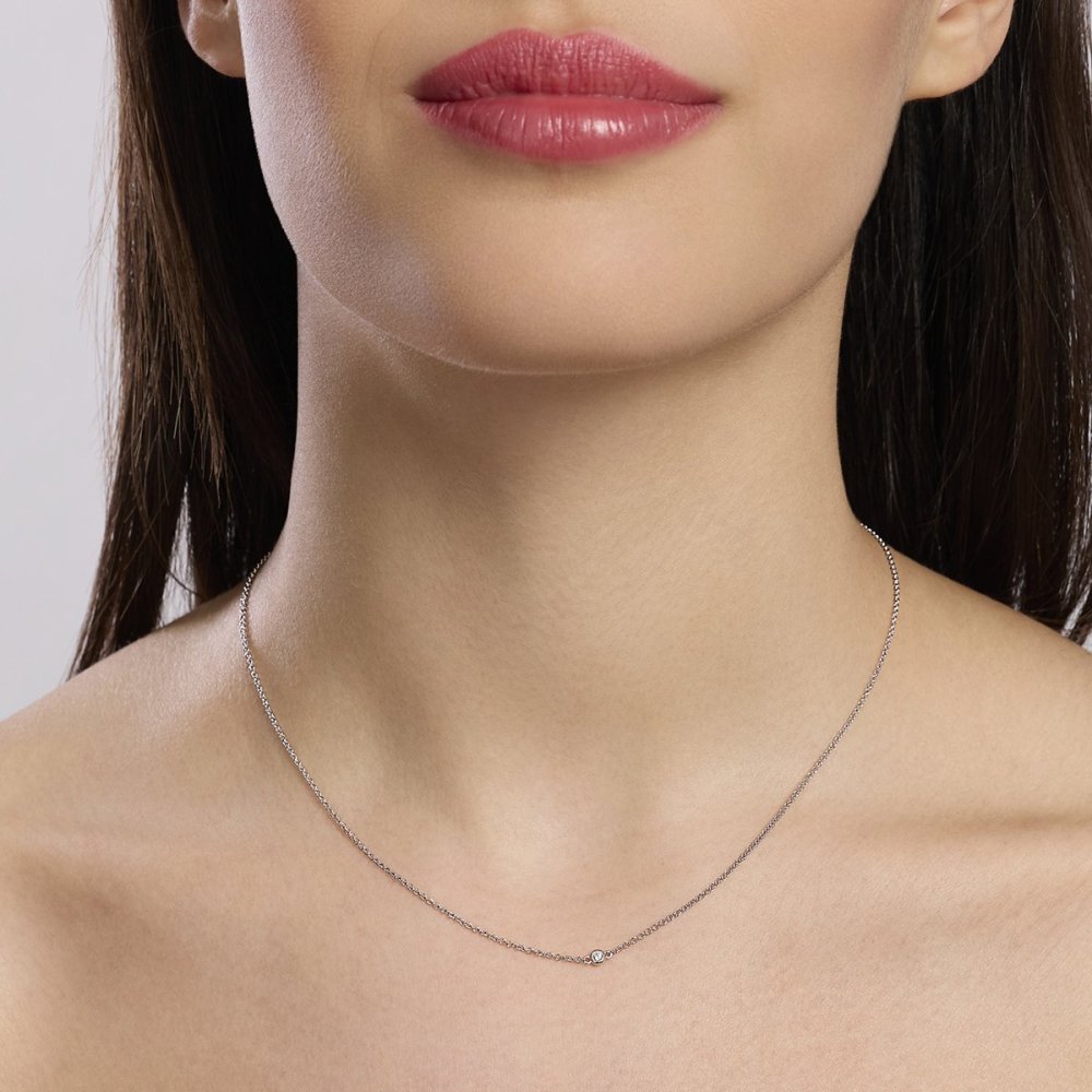 Mabina - Girocollo In Argento - Diamanti Lab Grown Mabina - Girocollo In Argento - Diamanti Lab Grown