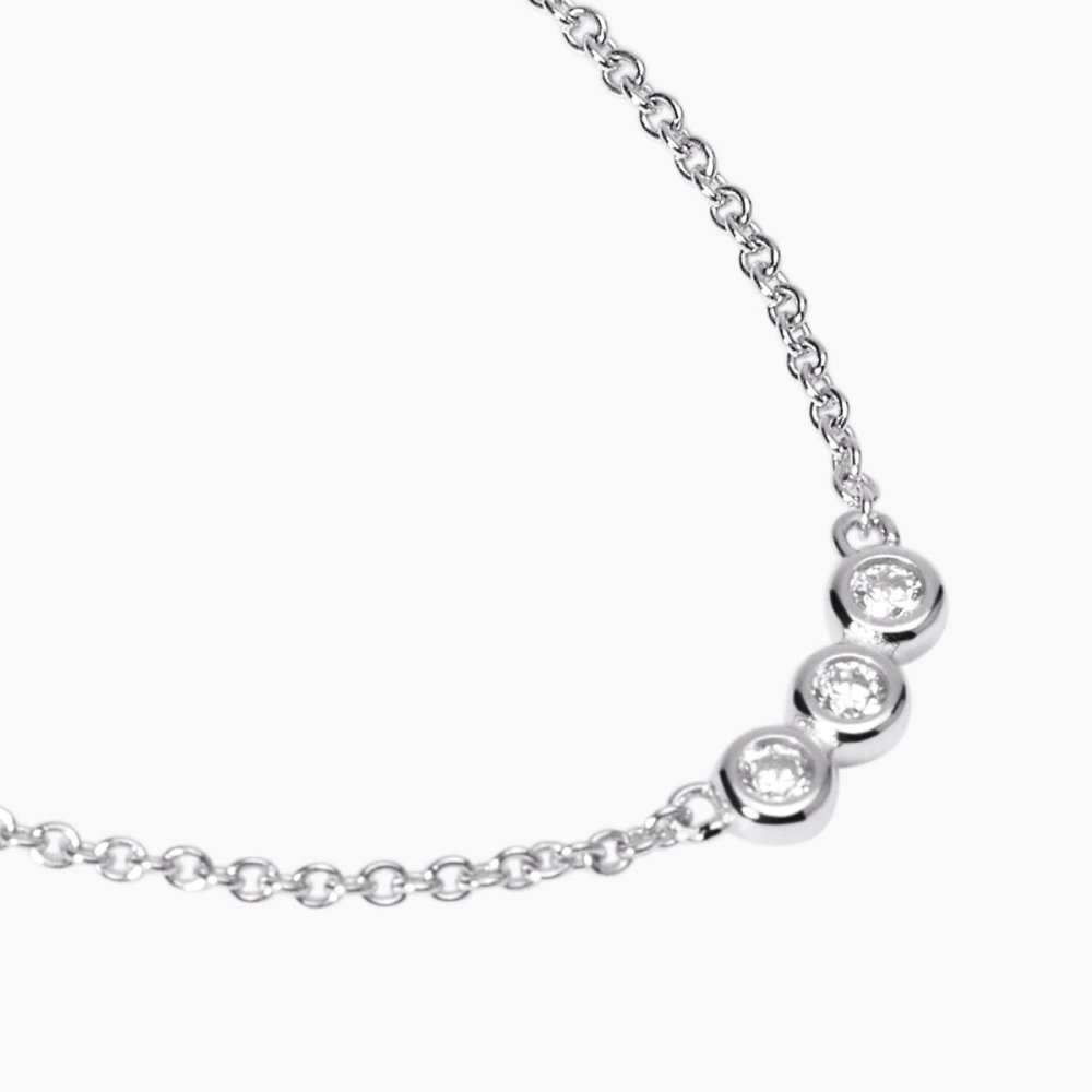 Mabina - Girocollo In Argento 925 - Diamanti Lab Grown Mabina - Girocollo In Argento 925 - Diamanti Lab Grown