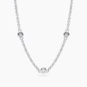 Mabina - Girocollo In Argento - Diamanti Lab Grown Mabina - Girocollo In Argento - Diamanti Lab Grown