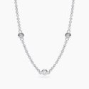 Mabina - Girocollo In Argento - Diamanti Lab Grown Mabina - Girocollo In Argento - Diamanti Lab Grown