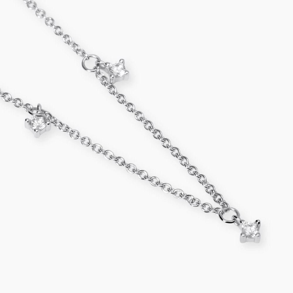 Mabina - Girocollo In Argento - Diamanti Lab Grown Mabina - Girocollo In Argento - Diamanti Lab Grown