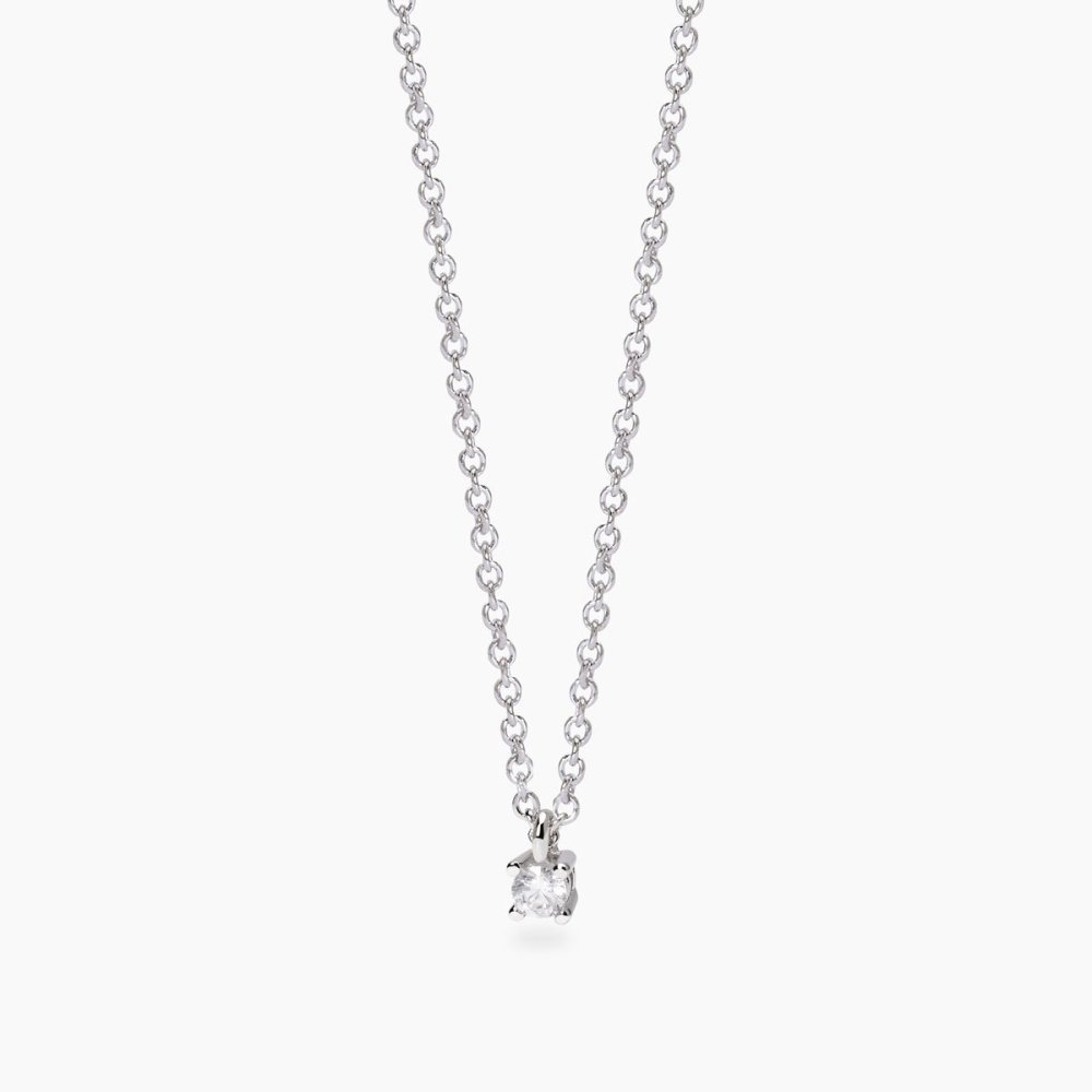 Mabina - Girocollo In Argento - Diamanti Lab Grown Mabina - Girocollo In Argento - Diamanti Lab Grown