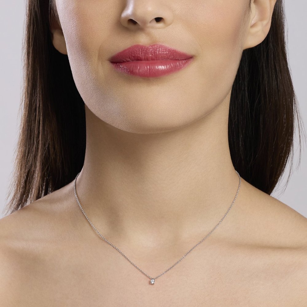 Mabina - Girocollo Argento - Diamanti Lab Grown Mabina - Girocollo Argento - Diamanti Lab Grown