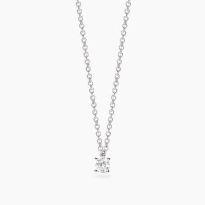 Mabina - Girocollo In Argento - Diamanti Lab Grown