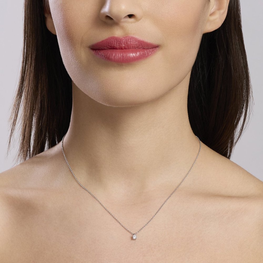 Mabina - Girocollo In Argento - Diamanti Lab Grown Mabina - Girocollo In Argento - Diamanti Lab Grown