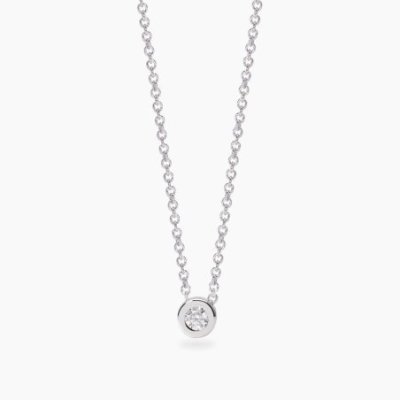 Mabina - Girocollo In Argento 925 - Diamanti Lab Grown