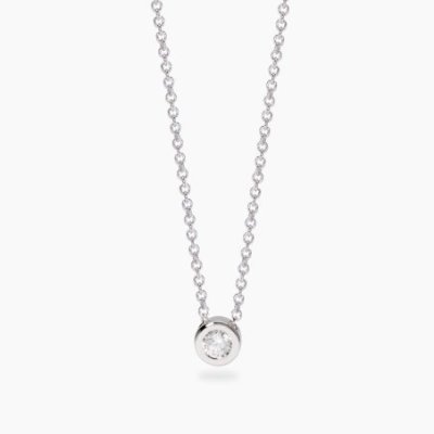 Mabina - Girocollo Argento 925 - Diamanti Lab Grown