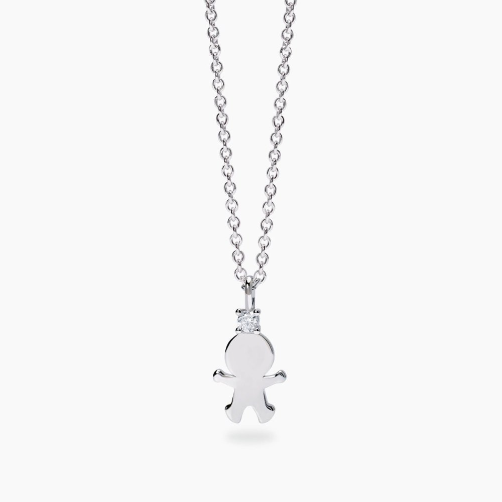 Mabina - Girocollo In Argento - Diamanti Lab Grown Mabina - Girocollo In Argento - Diamanti Lab Grown