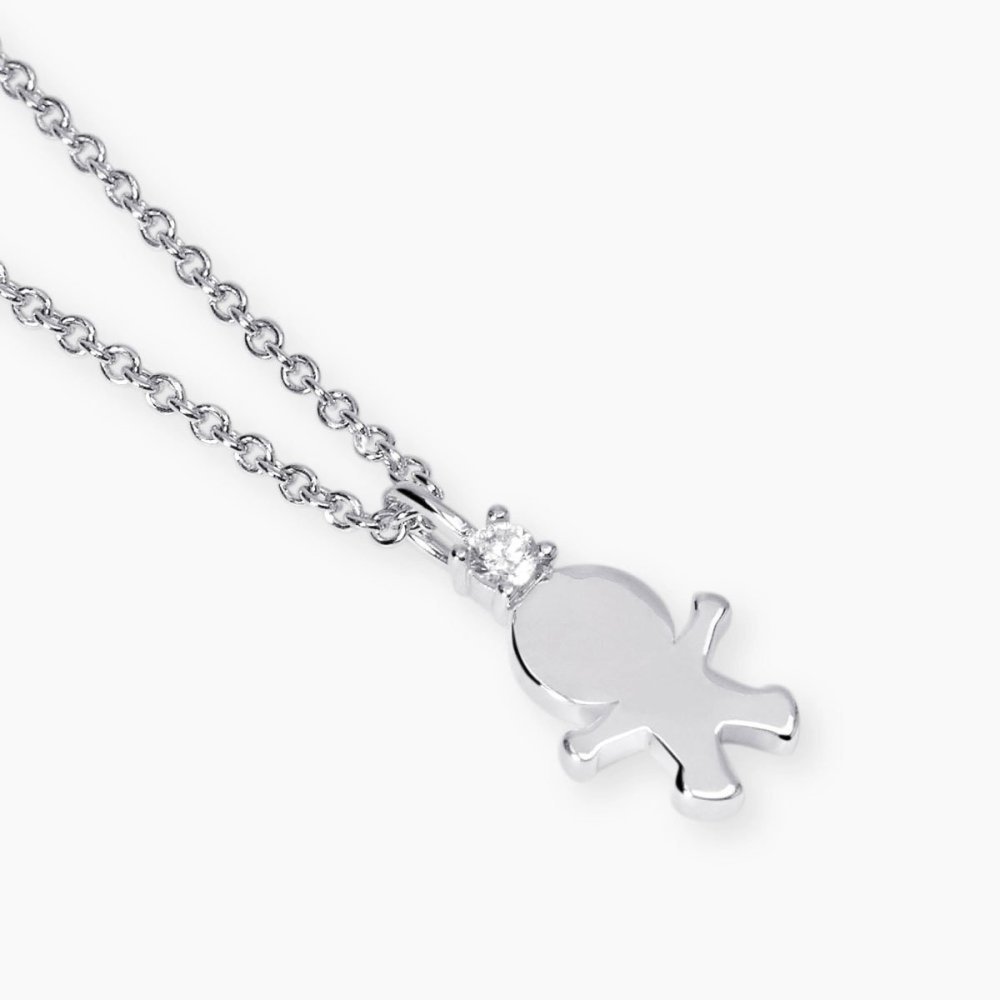 Mabina - Girocollo In Argento - Diamanti Lab Grown Mabina - Girocollo In Argento - Diamanti Lab Grown