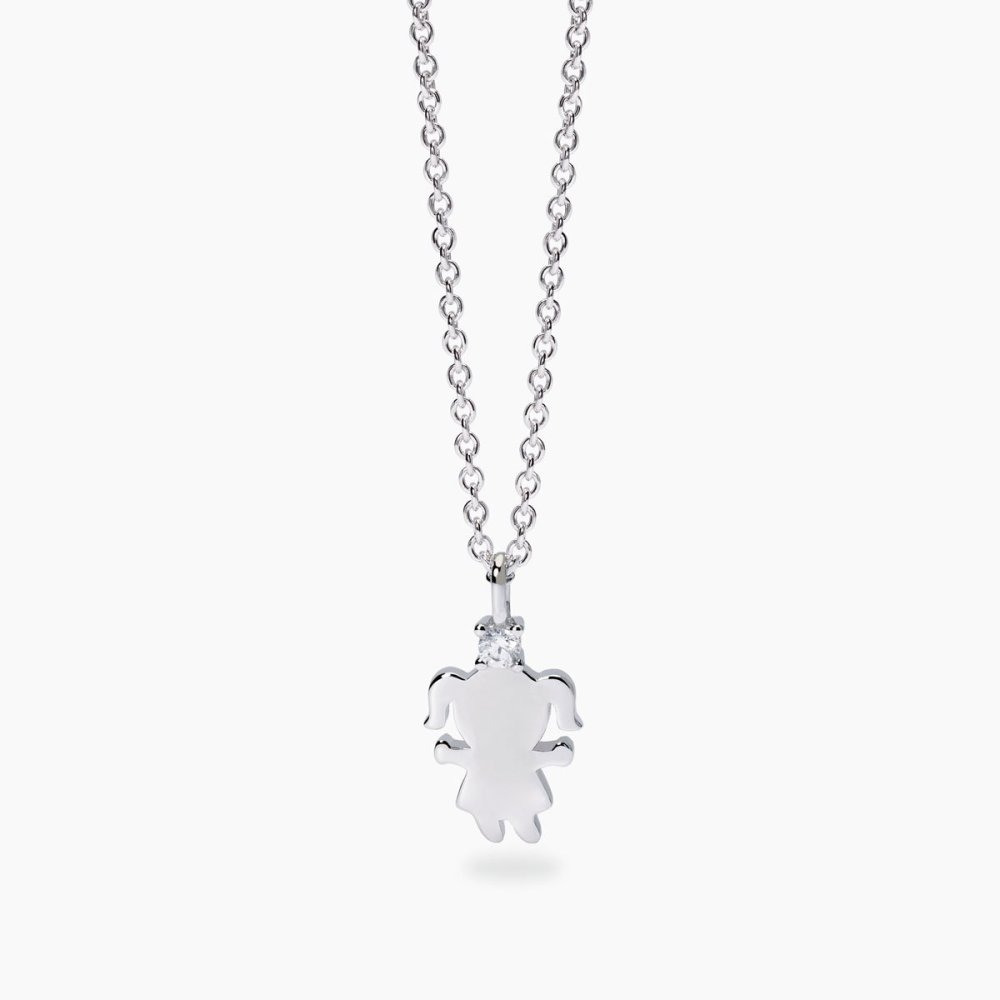 Mabina - Girocollo Argento 925 - Diamanti Lab Grown Mabina - Girocollo Argento 925 - Diamanti Lab Grown