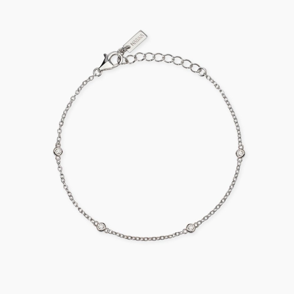 Mabina - Bracciale Argento - Diamanti Lab Grown