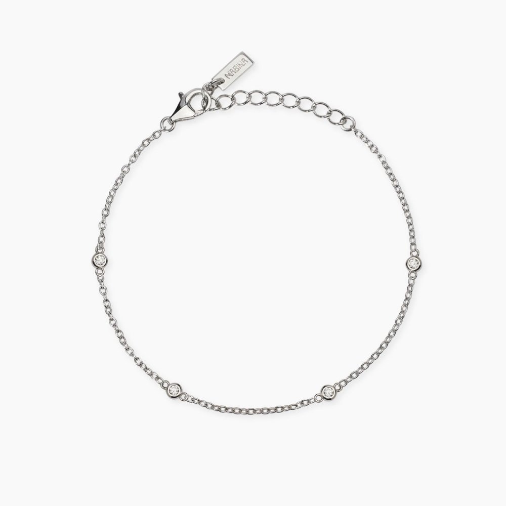 Mabina - Bracciale Argento - Diamanti Lab Grown