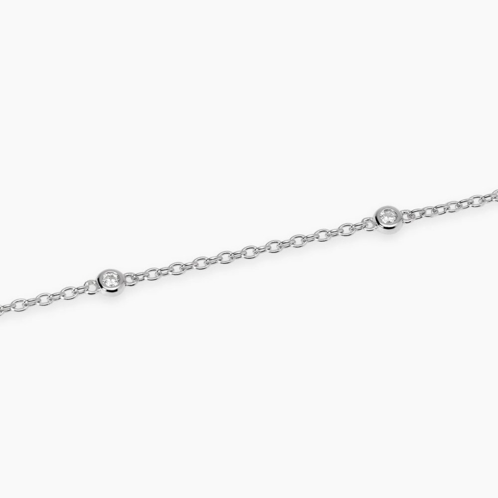 Mabina - Bracciale Argento - Diamanti Lab Grown