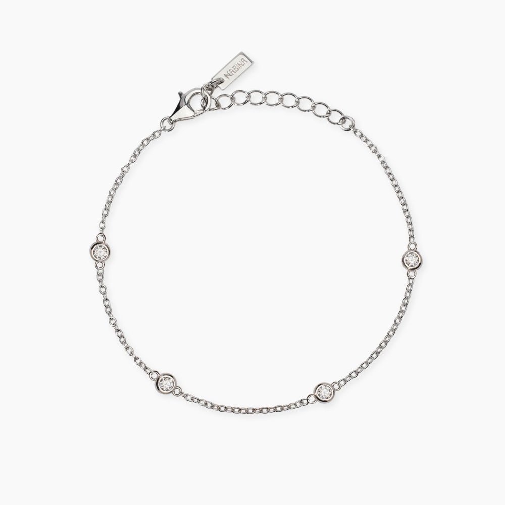 Mabina - Bracciale Argento - Diamanti Lab Grown