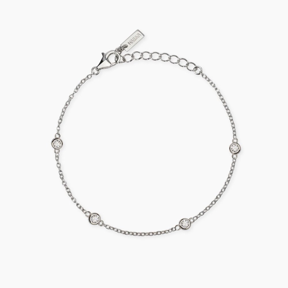 Mabina - Bracciale Argento - Diamanti Lab Grown