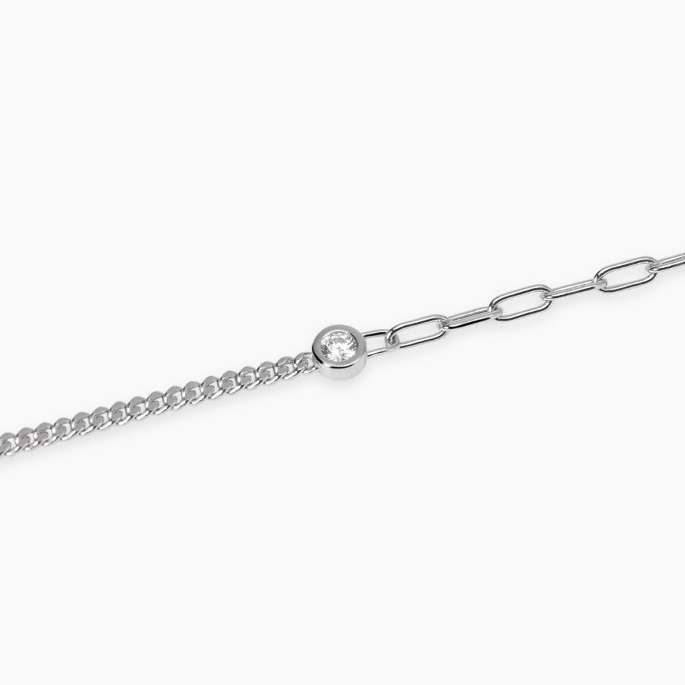 Mabina - Bracciale Argento - Diamanti Lab Grown