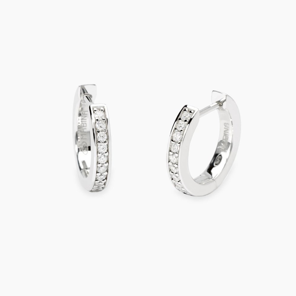 Mabina - Orecchini In Argento - Diamanti Lab Grown Mabina - Orecchini In Argento - Diamanti Lab Grown