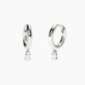 Mabina - Orecchini Argento 925 - Diamanti Lab-Grown