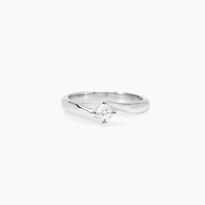Mabina - Anello Argento 925 - Diamante Lab-Grown
