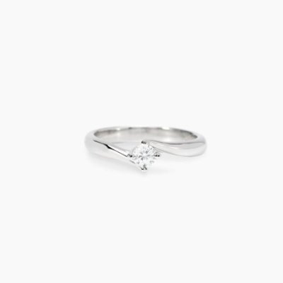Mabina - Anello Argento - Diamanti Lab Grown