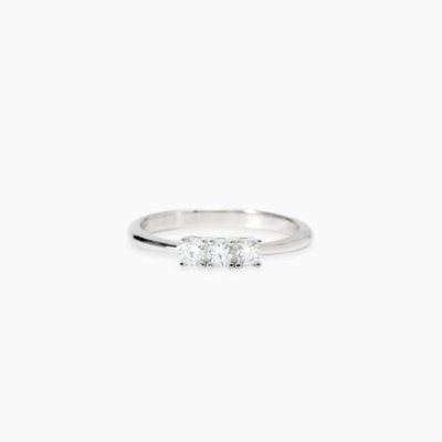 Mabina - Anello Argento 925 - Diamanti Lab Grown