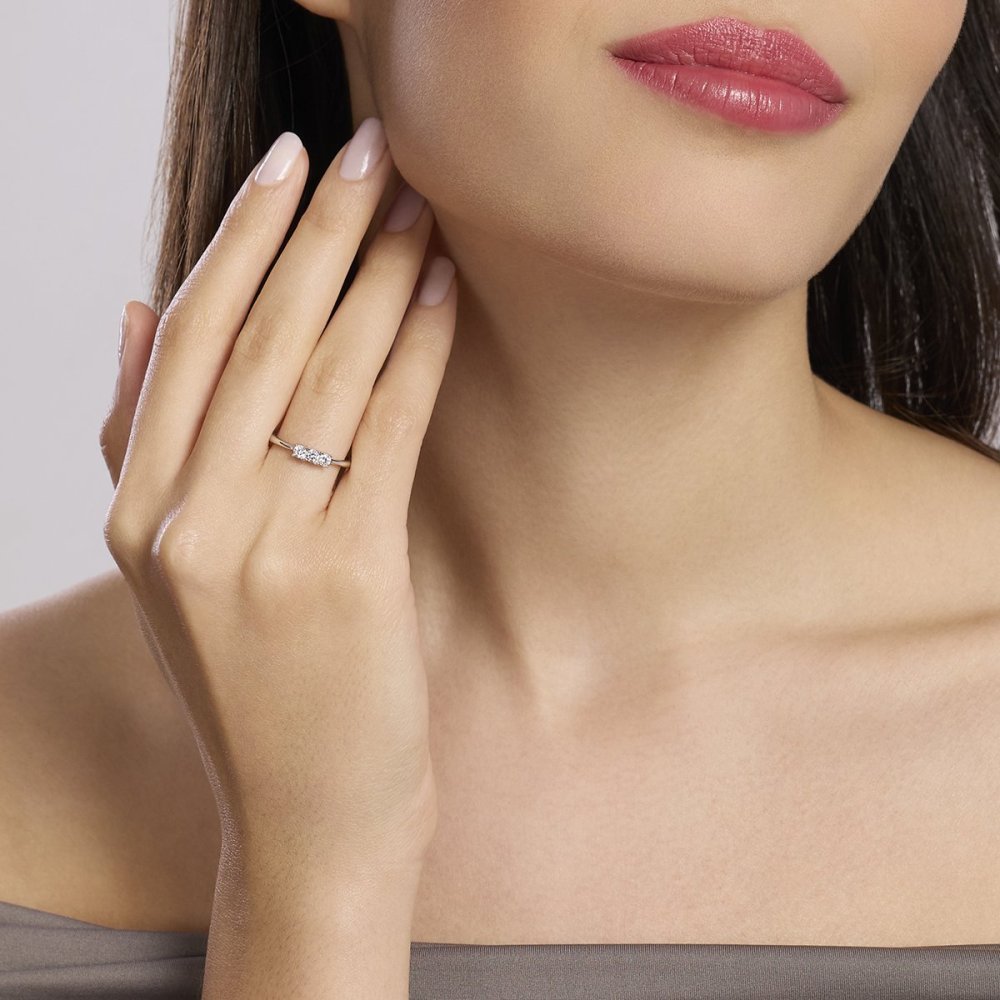 Mabina - Anello Argento 925 - Diamanti Lab Grown Mabina - Anello Argento 925 - Diamanti Lab Grown