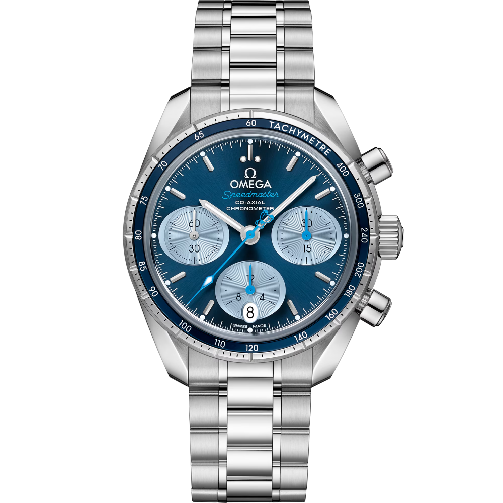 Omega - Speedmaster 38 Orbis - Acciaio - Blu