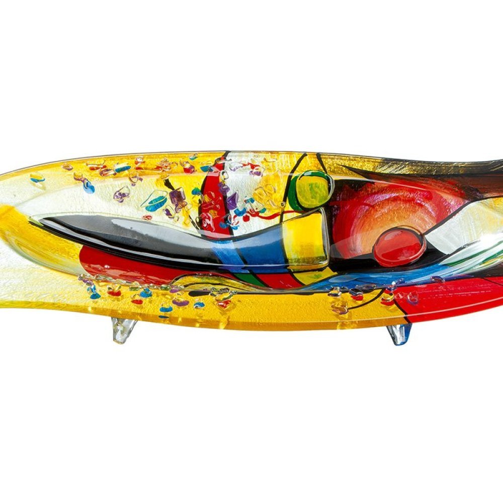 Gilde - Ciotola Silhouette - Vetro - Multicolore