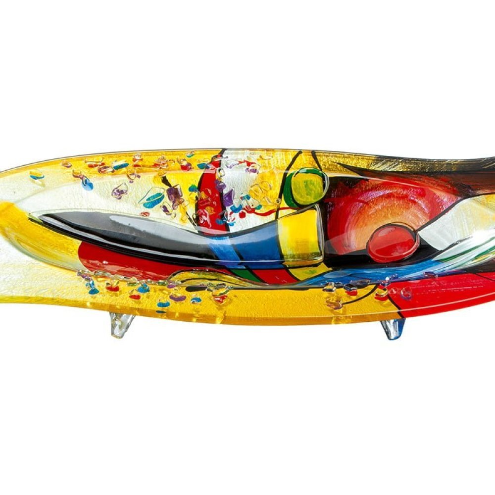 Gilde - Ciotola Silhouette - Vetro - Multicolore