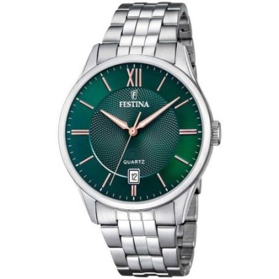 Festina - Orologio Uomo - Verde - Acciaio